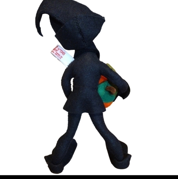 Vintage Rare Annalee 1998 Halloween Elf With Pumpkin - Picture 2 of 4